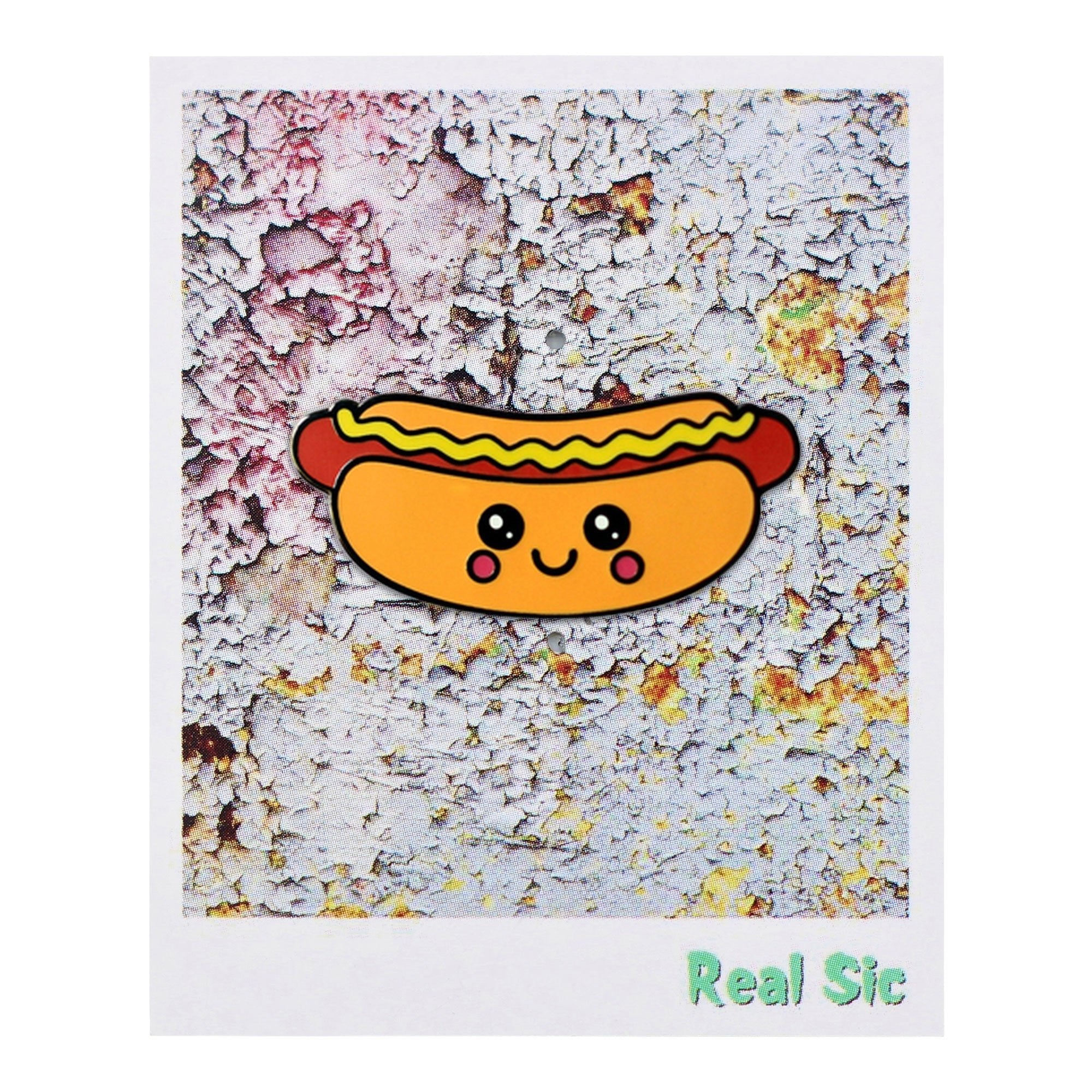 Hot Dog Pin - Super Kawaii Food Enamel Pin