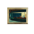Nighthawks by Edward Hopper. Art Frame Pin - Museum Souvenir Fine Art Lapel Pin