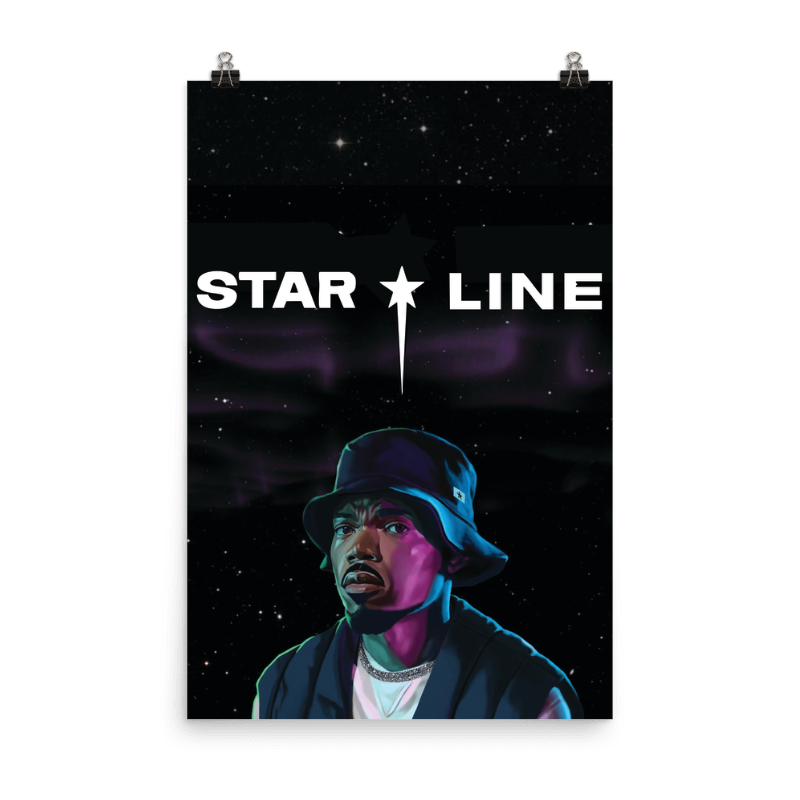 Star Line Album Poster