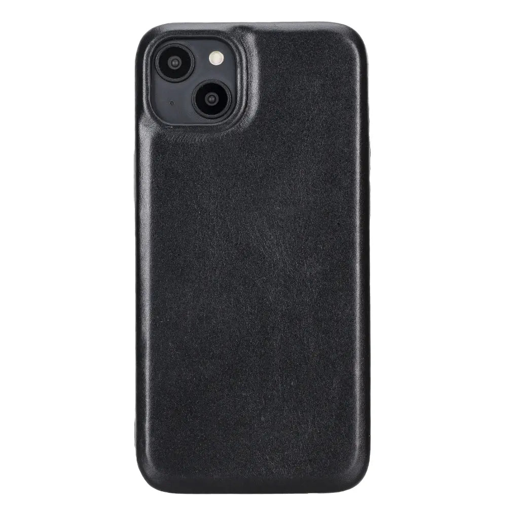 iPhone 15 Plus Genuine Leather Slim Case MagSafe – Rock Cover Series