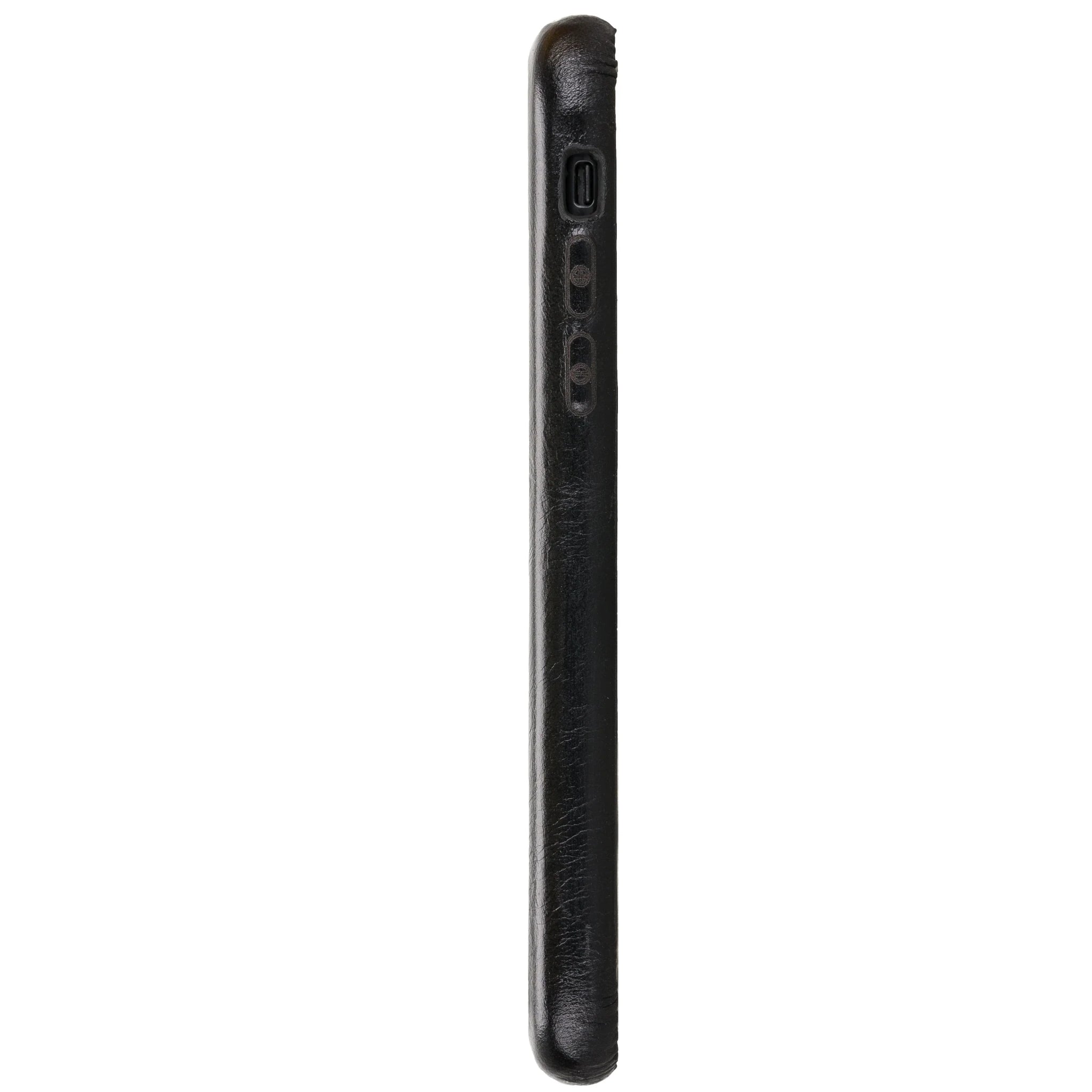 iPhone 11 Genuine Leather Slim Case – Rock Cover