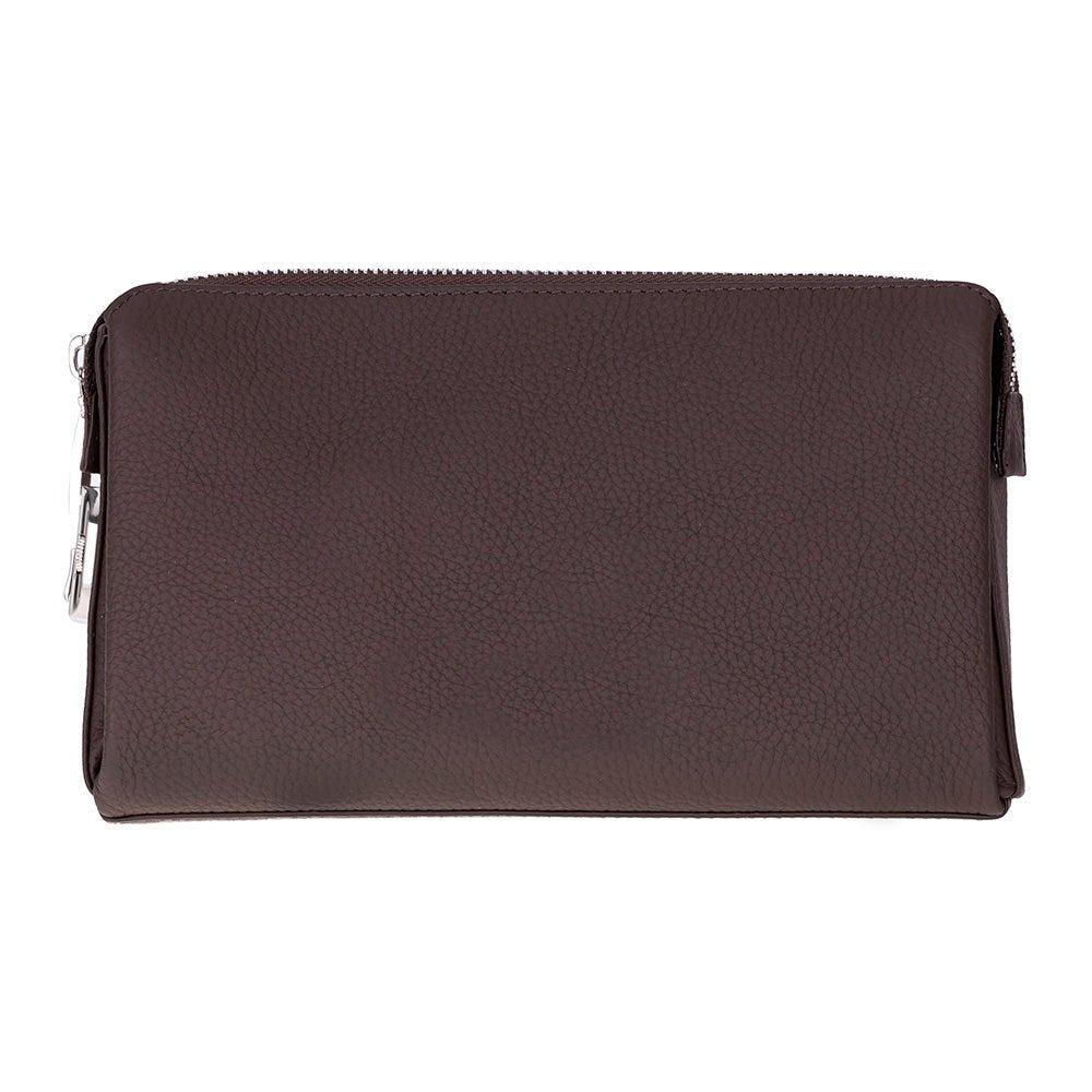 Lupus Leather Clutch Bag – Genuine Leather Wrist Clutch for Men & Women for Everyday Elegance | Minimal & Handcrafted