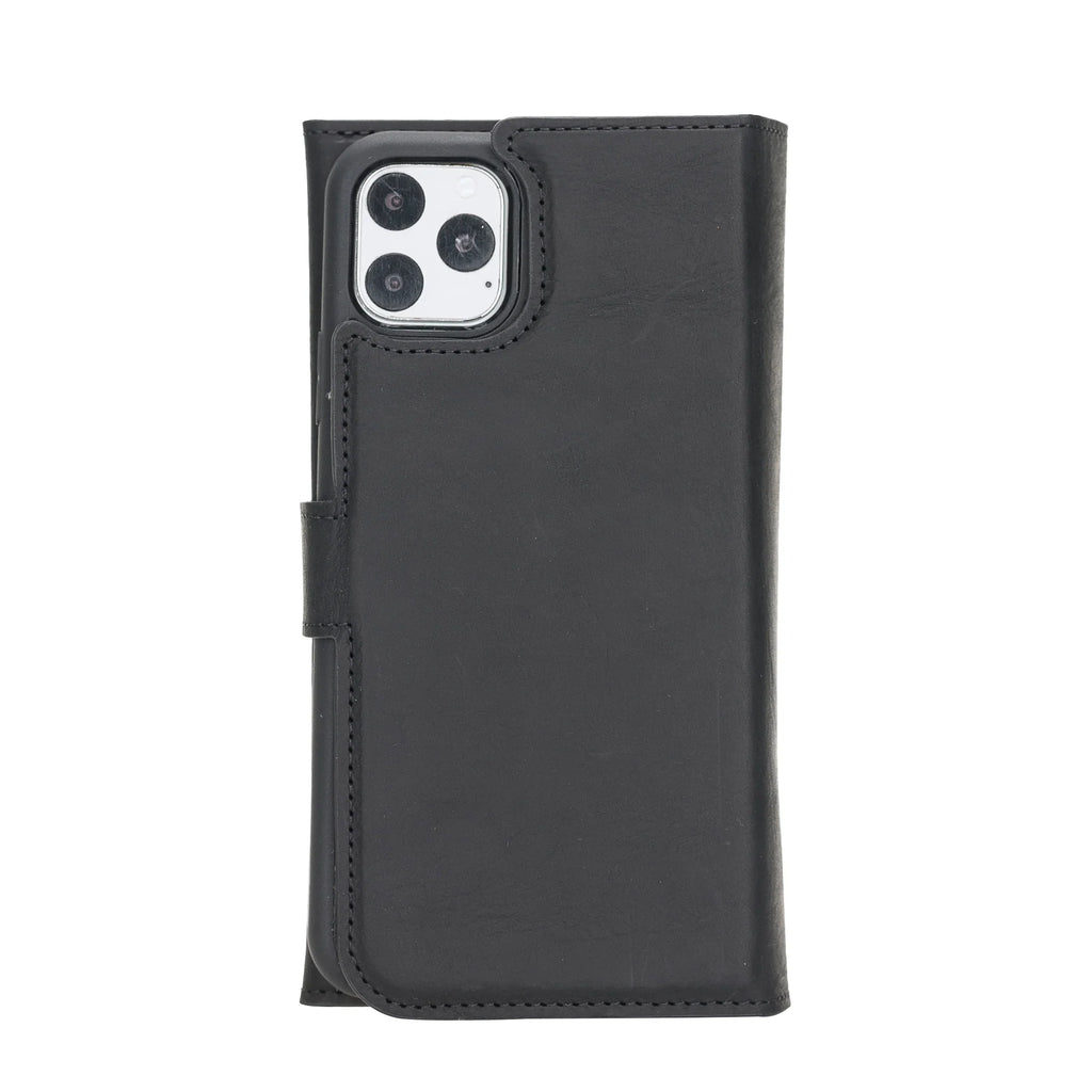 iPhone 11 Pro Max Leather Wallet Case Detachable RFID – Santa