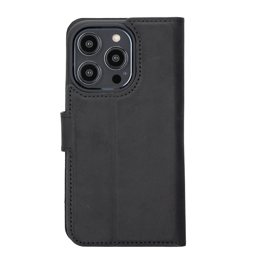 iPhone 14 Pro Leather Wallet Case Detachable RFID – Liluri