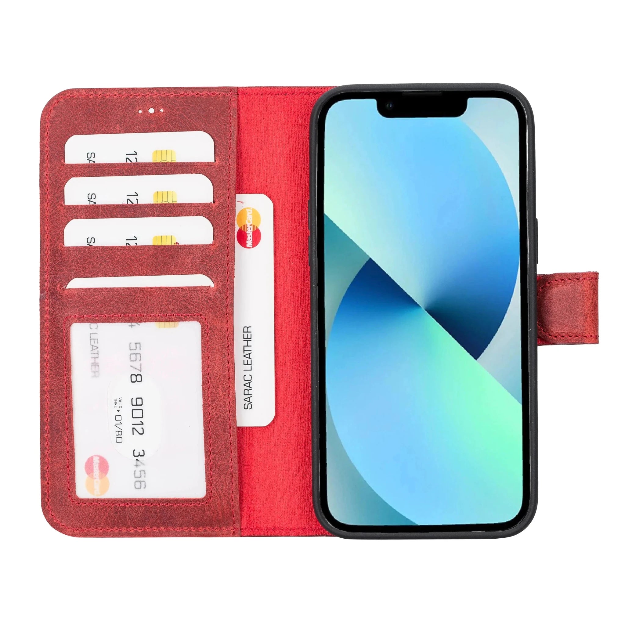 iPhone 14 Pro Max Leather Wallet Case Detachable RFID – Liluri