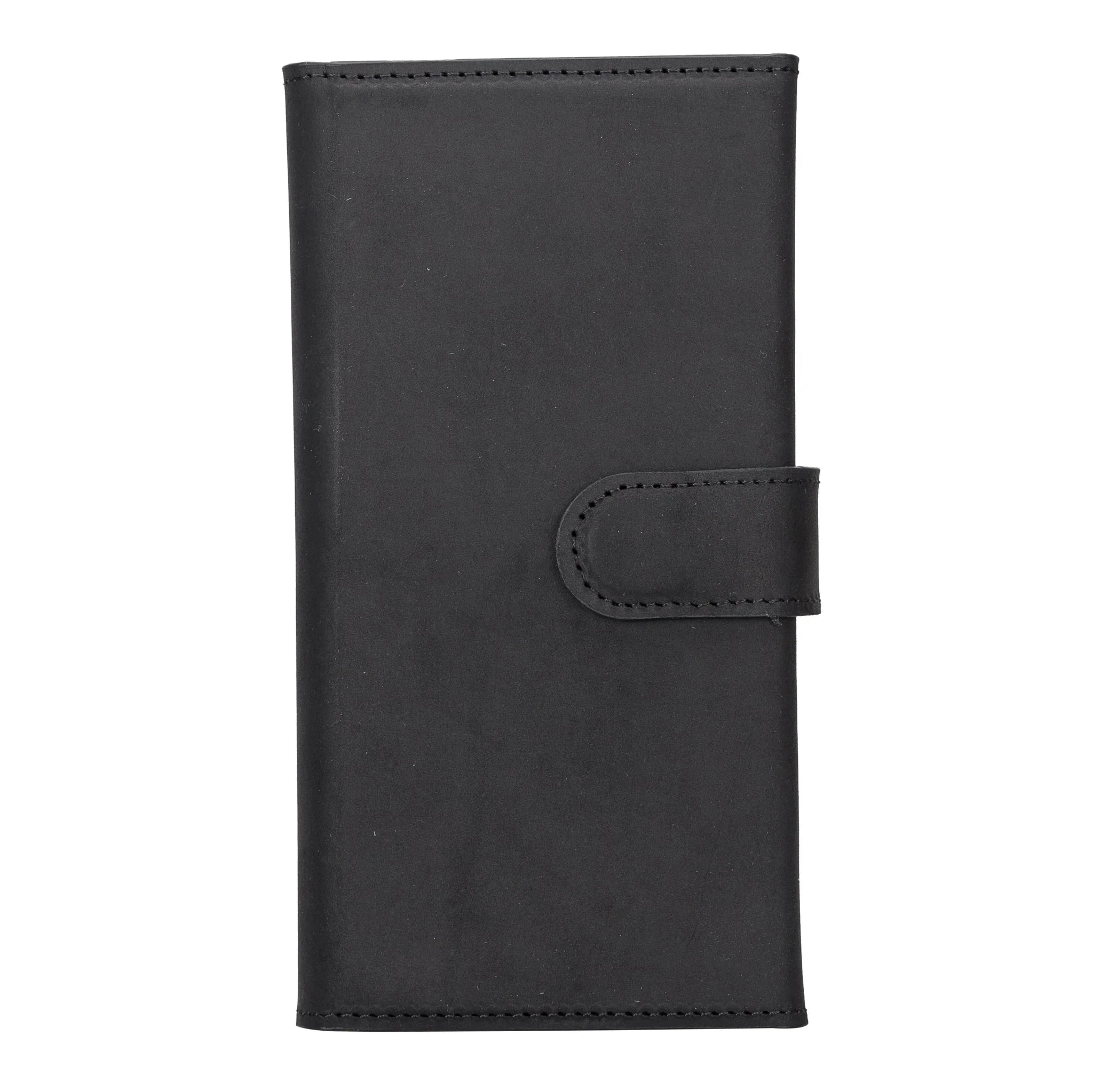 iPhone 14 Plus Leather Wallet Case Detachable RFID – Santa