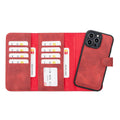 iPhone 14 Pro Max Leather Wallet Case Detachable RFID – Santa