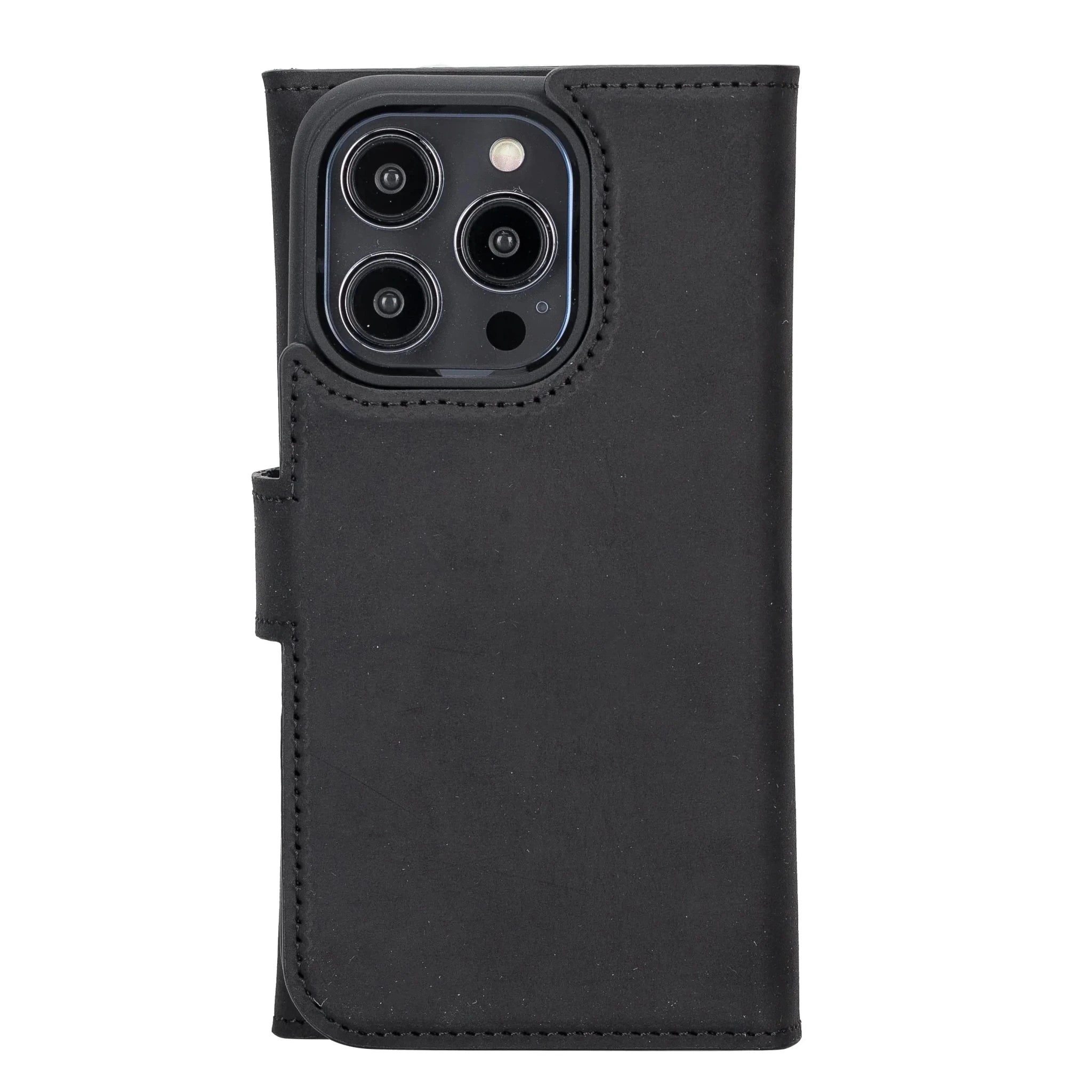 iPhone 14 Pro Leather Wallet Case Detachable RFID – Santa