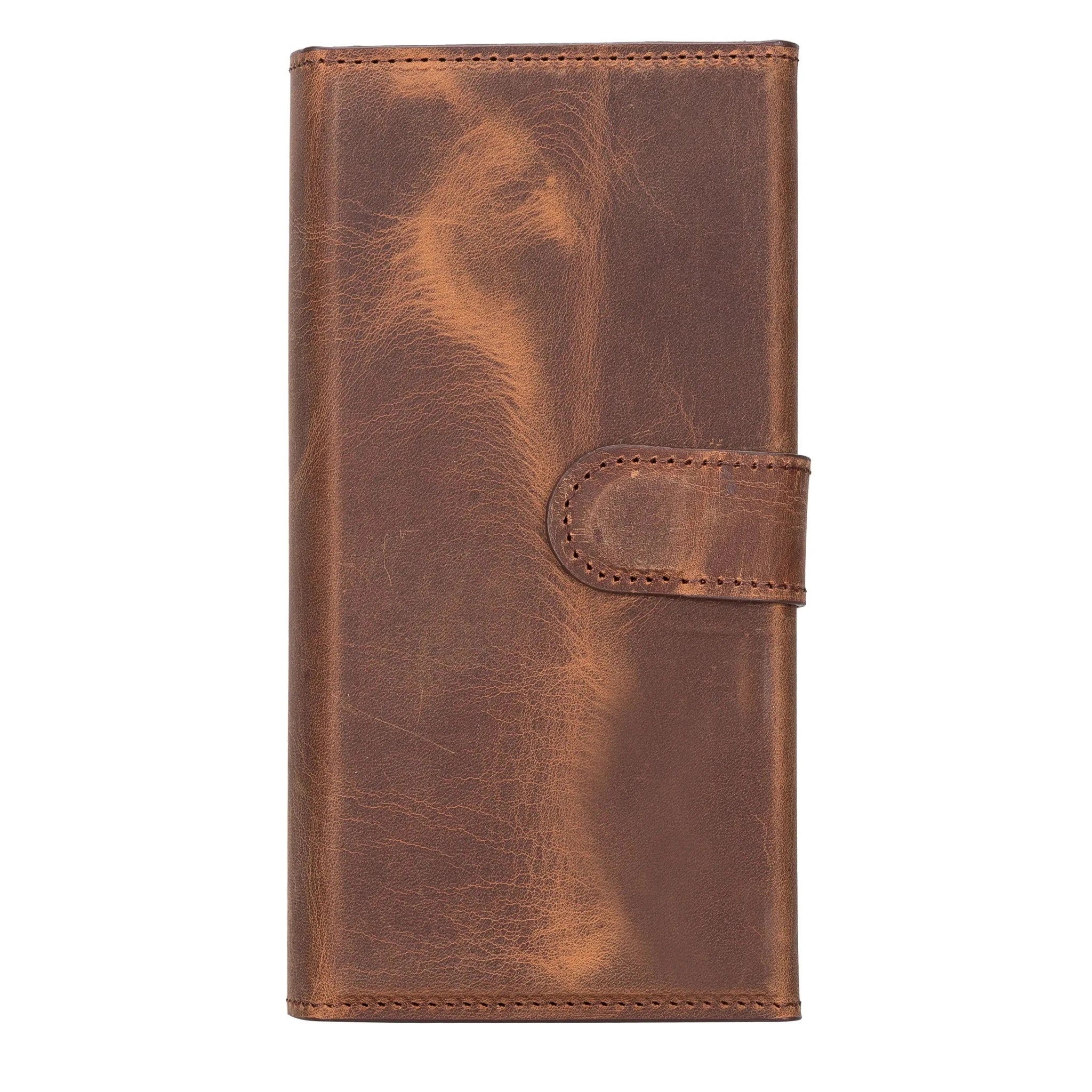 iPhone 14 Plus Leather Wallet Case Detachable RFID – Santa