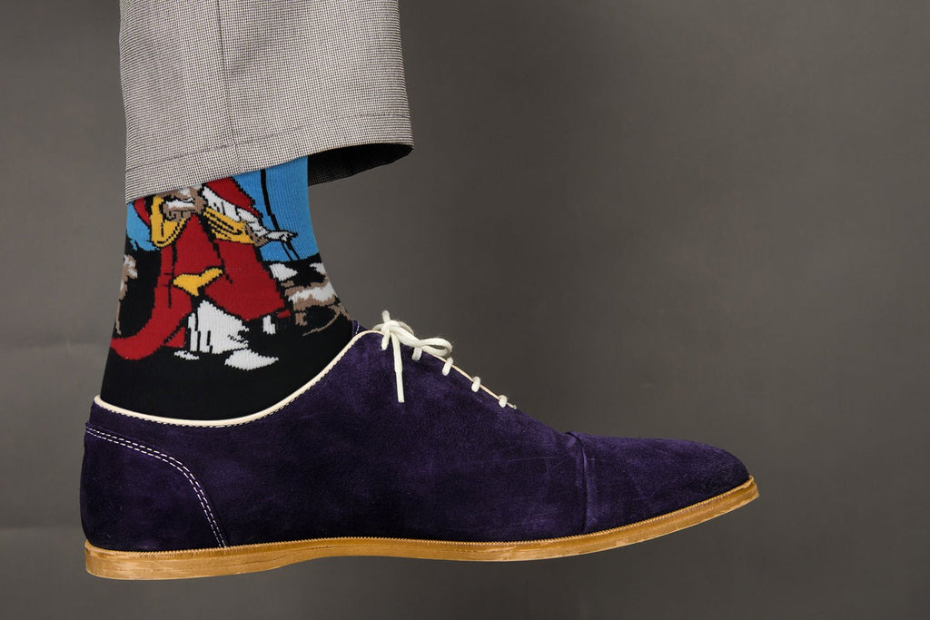 Jesus the Good Shepherd Socks - Comfy Cotton Socks for Men & Women