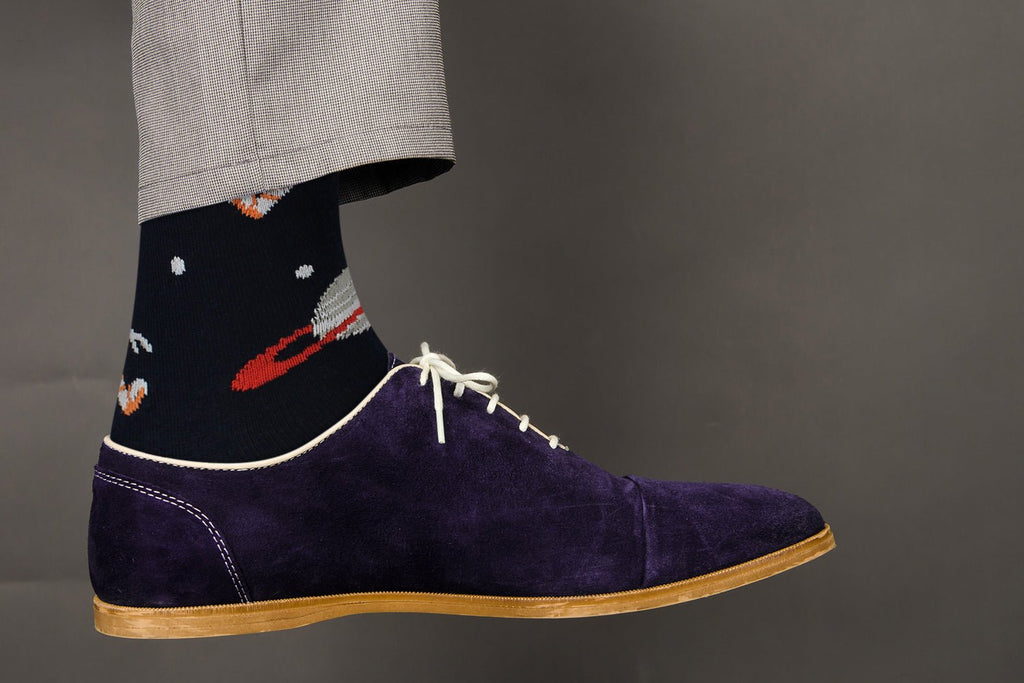 Astronaut / Space Socks - Comfy Cotton for Men & Women