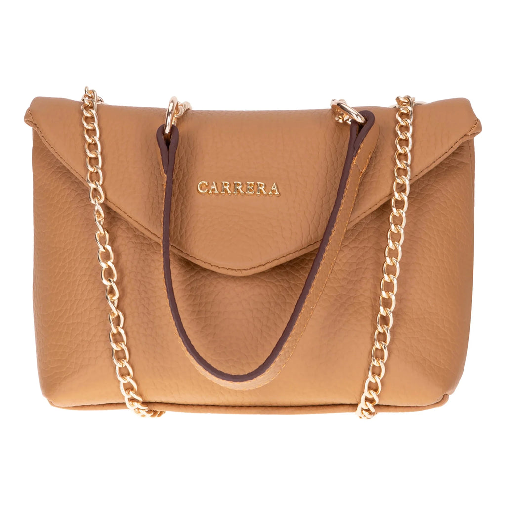 Carrera Lunera Women’s Leather Bag – Floater Leather Women’s Shoulder & Crossbody Bag with Chain Strap for Everyday Elegance | Minimal & Handcrafted