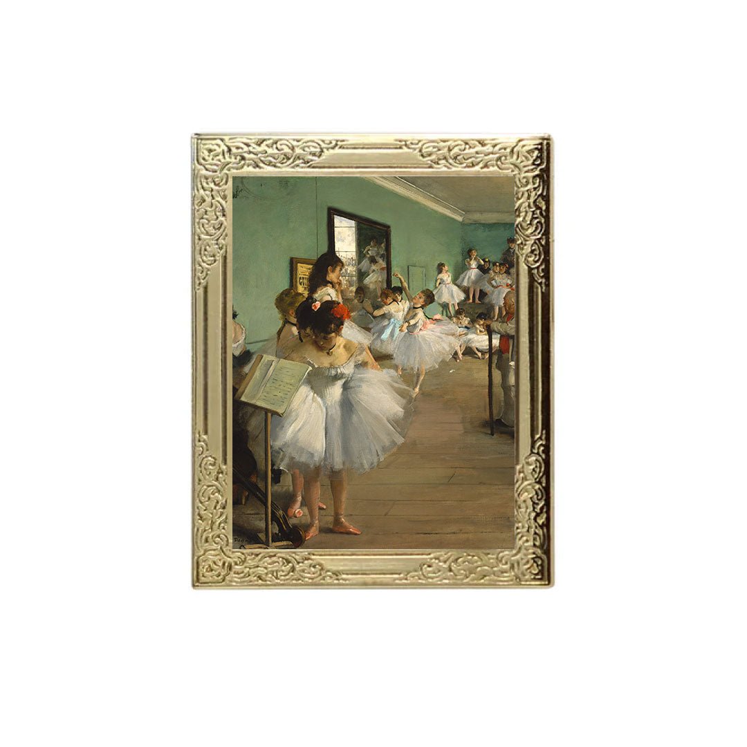 The Dance Class by Edgar Degas Art Frame Pin - Museum Souvenir Fine Art Lapel Pin