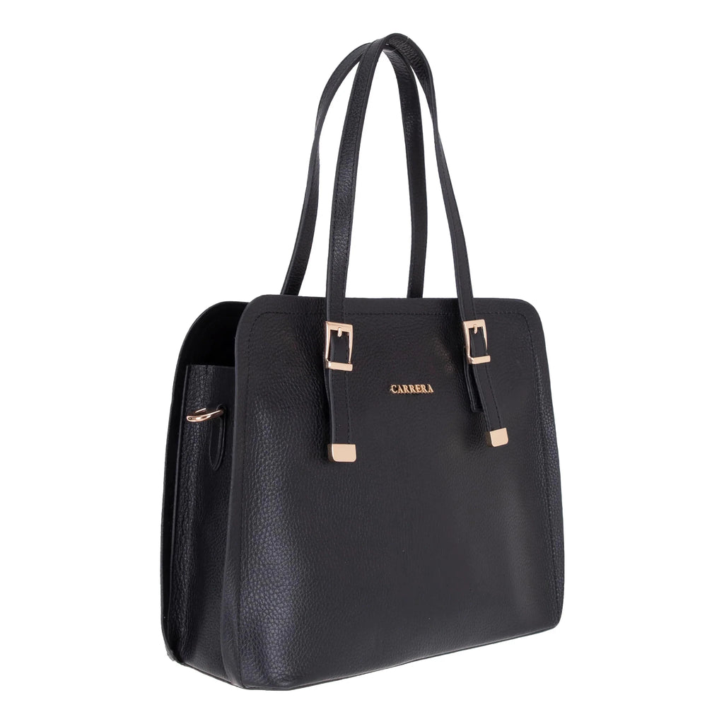 Carrera Velmora Women’s Leather Bag – Full-Grain Floater Leather Handbag for Everyday Elegance | Minimal & Handcrafted
