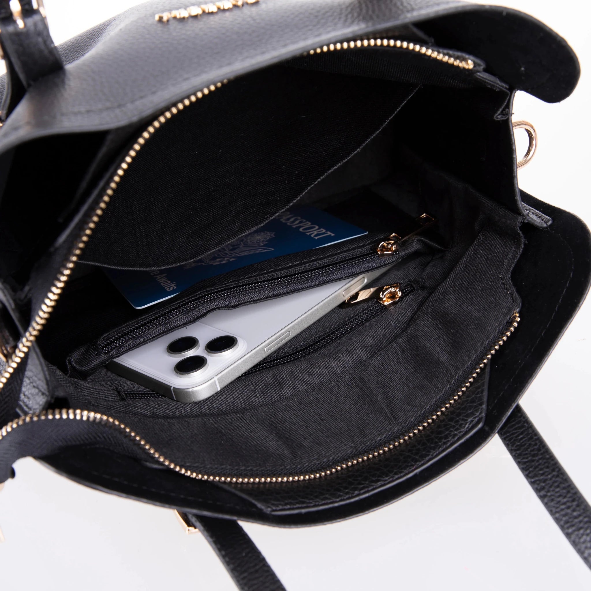 Carrera Velmora Women’s Leather Bag – Full-Grain Floater Leather Handbag for Everyday Elegance | Minimal & Handcrafted