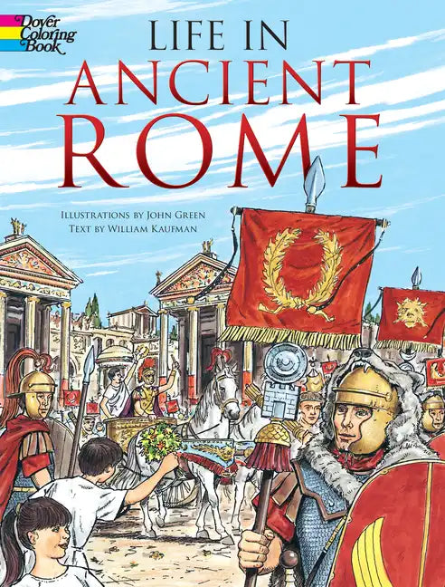 Life in Ancient Rome Coloring Book - Paperback