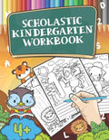 Scholastic Kindergarten Workbook: Handwriting Practice Book, Tracing Letters and Numbers, Farm Animal Activity Book for Kids Age 4-5 - Paperback