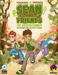 Sean and Friends Go Geocaching (Coloring Book) - Paperback