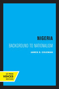 Nigeria: Background to Nationalism - Paperback