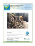 Vegetation for Erosion Control - A Manual for Residents: Slope Stabilization and Erosion Control using Vegetation on Dry Forested Hillsides in the Vir - Paperback