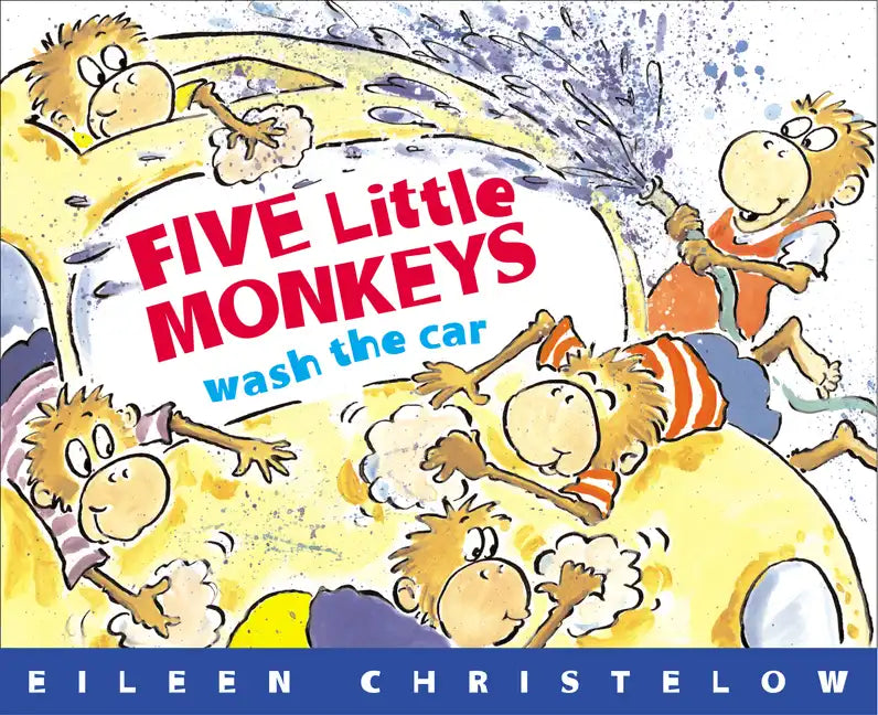 Five Little Monkeys Wash the Car - Paperback