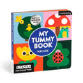 My Tummy Book Nature: High-Contrast Fold-Out Book That Stands for Tummy Time, Baby-Safe Mirror Inside! - Paperback
