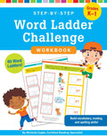 Step-By-Step Word Ladder Challenge Workbook (Grades K-1) - Novelty