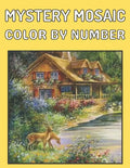 New Large Print Mystery Mosaics Color By Number: An Adults Color Quest Extreme Challenges to Complete, Pixel Art For Adults & Kids, Funny 45+ Coloring - Paperback