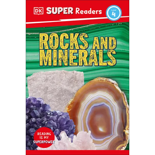 DK Super Readers Level 4 Rocks and Minerals - Hardcover