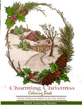 Adult Coloring Books: Charming Christmas Coloring Book - Paperback