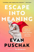 Escape Into Meaning: Essays on Superman, Public Benches, and Other Obsessions - Paperback