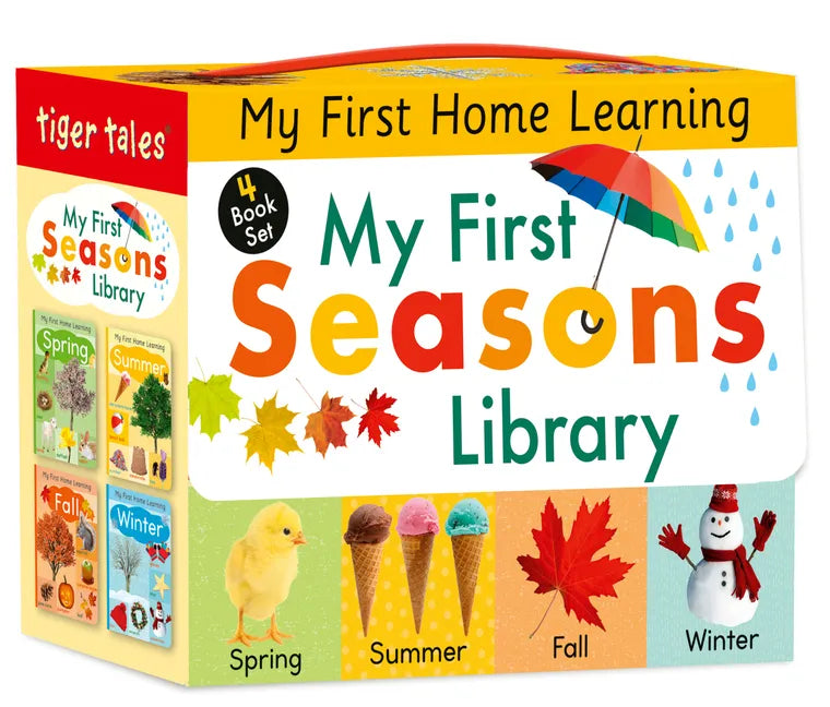 My First Seasons Library 4-Book Boxed Set: Celebrate Spring, Summer, Fall, and Winter! - Hardcover