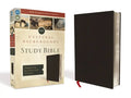 NIV, Cultural Backgrounds Study Bible, Bonded Leather, Black: Bringing to Life the Ancient World of Scripture - Bonded Leather