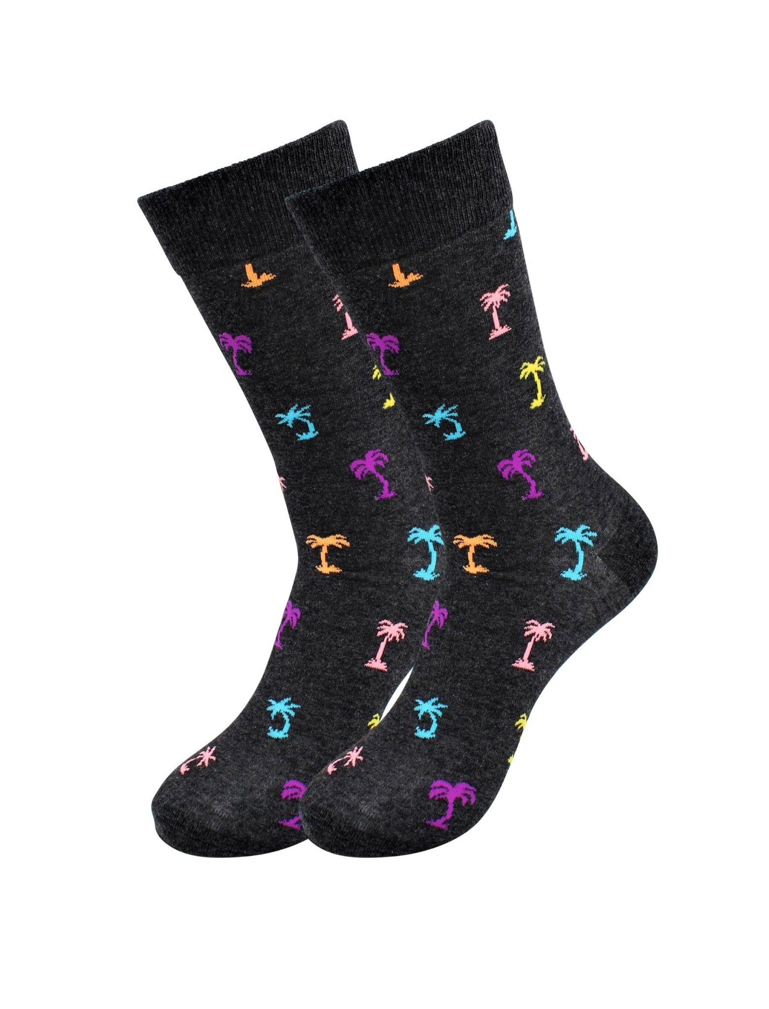 Palm Trees Socks - Comfy Cotton for Men & Women
