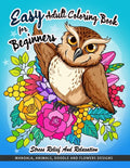 Easy Adult Coloring Book for Beginners - Paperback
