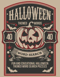 Halloween Themed Word Search Book: 50 Halloween Themed Word Search Activities for Everyone - Paperback