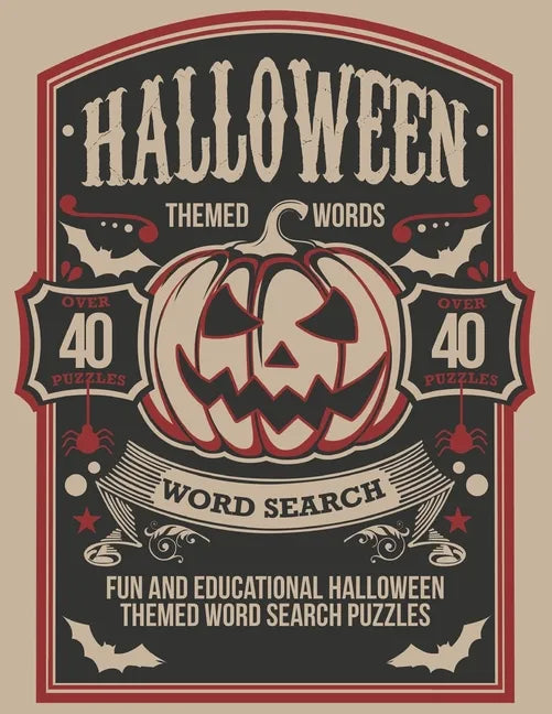 Halloween Themed Word Search Book: 50 Halloween Themed Word Search Activities for Everyone - Paperback