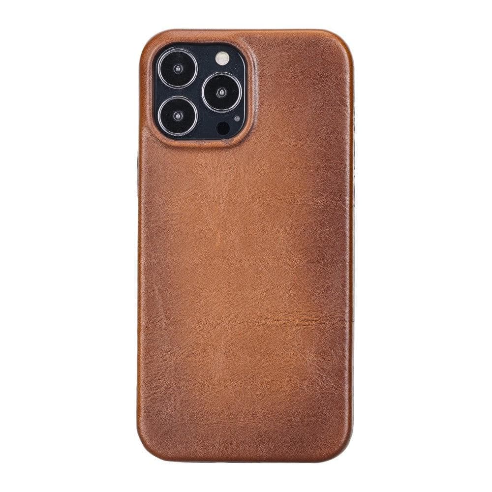 iPhone 14 Pro Max Genuine Leather Slim Case – Rock Cover