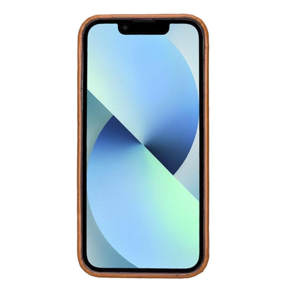 iPhone 14 Pro Genuine Leather Slim Case – Rock Cover