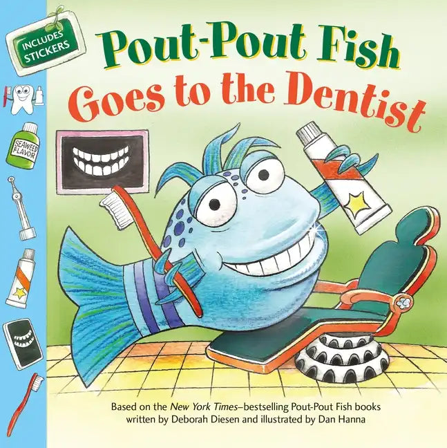 Pout-Pout Fish: Goes to the Dentist - Paperback