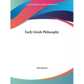 Early Greek Philosophy - Paperback