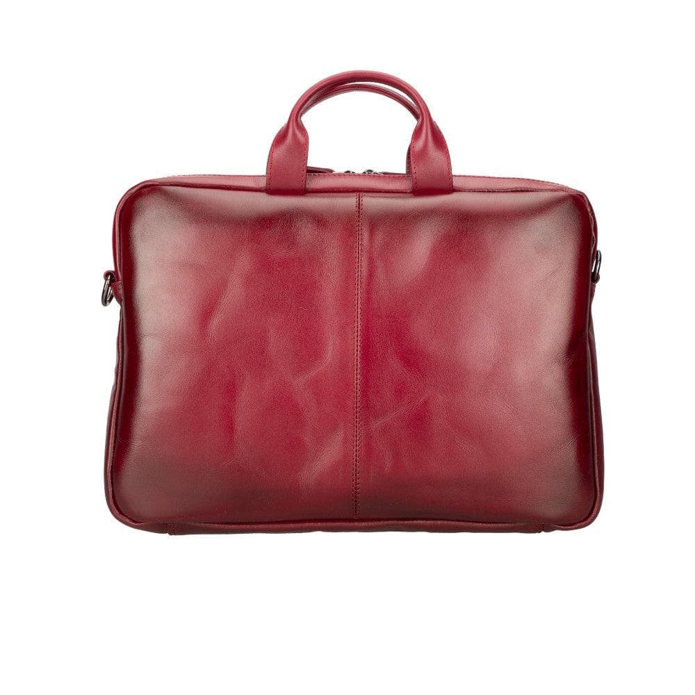 Apollo Leather Business Briefcase / Laptop Case 14"