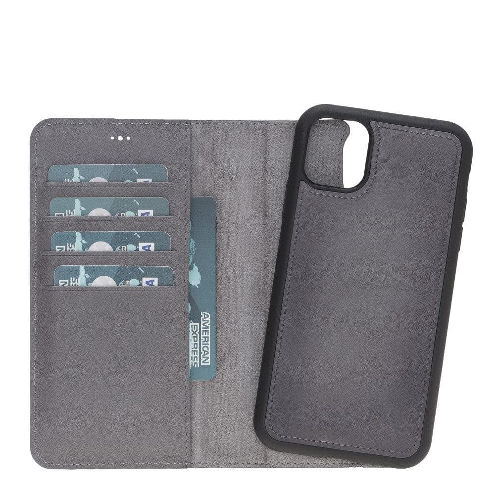 iPhone 11 Pro Max Leather Wallet Case Detachable RFID – Magic