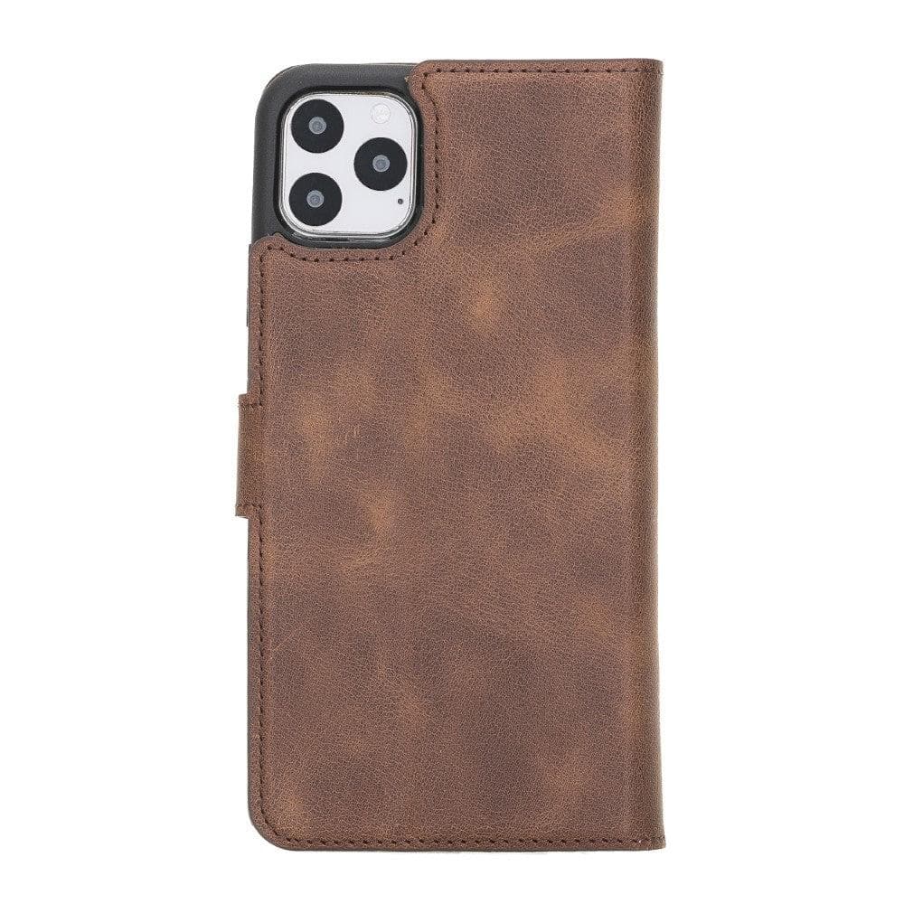 iPhone 11 Pro Max Leather Wallet Case Detachable RFID – Magic