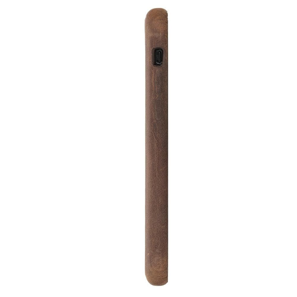 iPhone 11 Pro Genuine Leather Slim Case – Rock Cover Stand