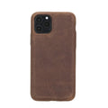 iPhone 11 Pro Genuine Leather Slim Case – Rock Cover Stand