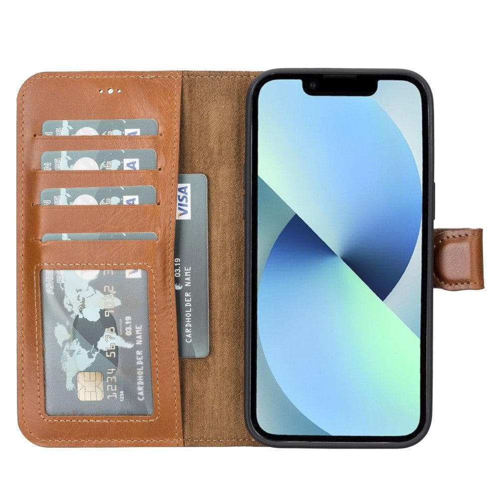 iPhone 14 Pro Leather Wallet Case Detachable RFID MagSafe – Magic