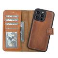 iPhone 14 Pro Leather Wallet Case Detachable RFID MagSafe – Magic