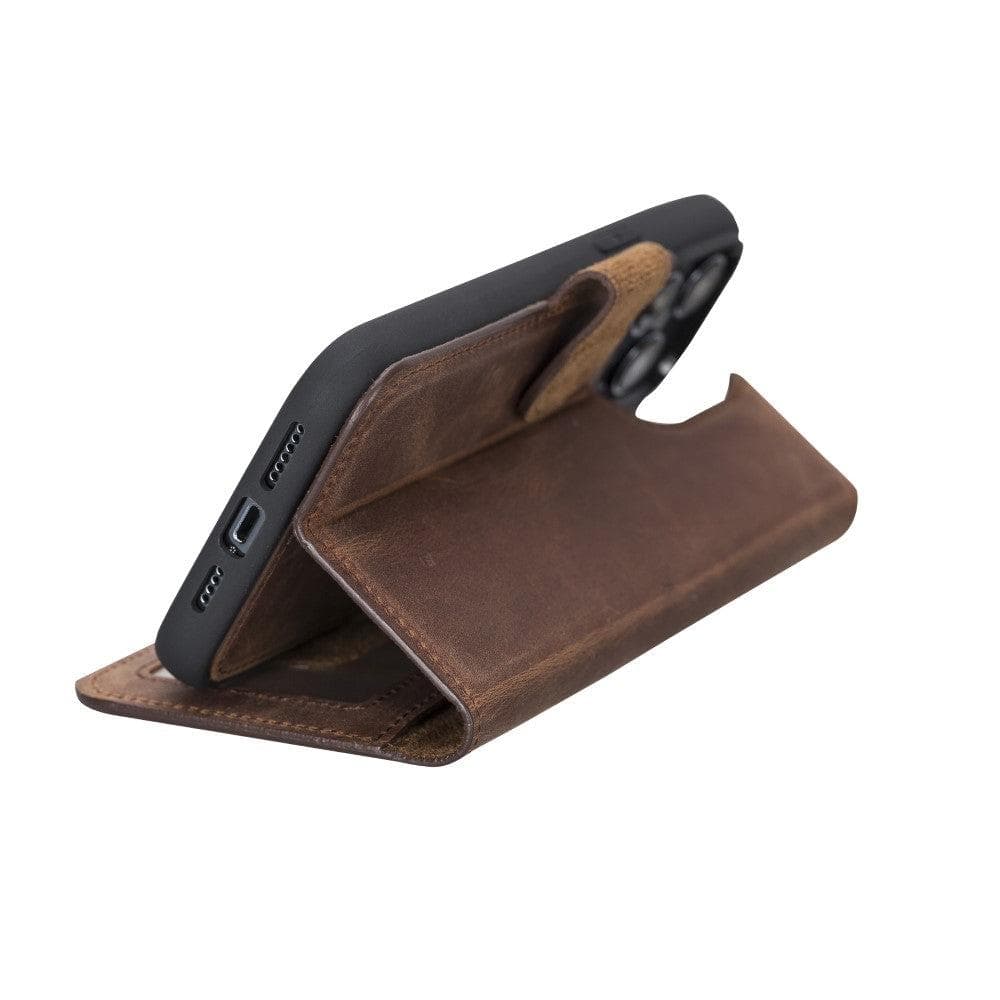 iPhone 14 Pro Leather Wallet Case Detachable RFID MagSafe – Magic