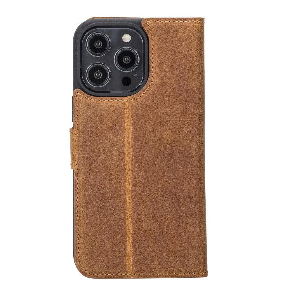 iPhone 14 Pro Leather Wallet Case Detachable RFID MagSafe – Magic